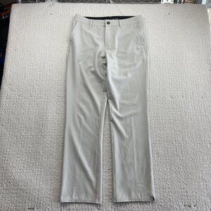 O'Neil Hybrid Lightweight Straight Leg Pants Men Sz 31 Gray / Off-White Surfer